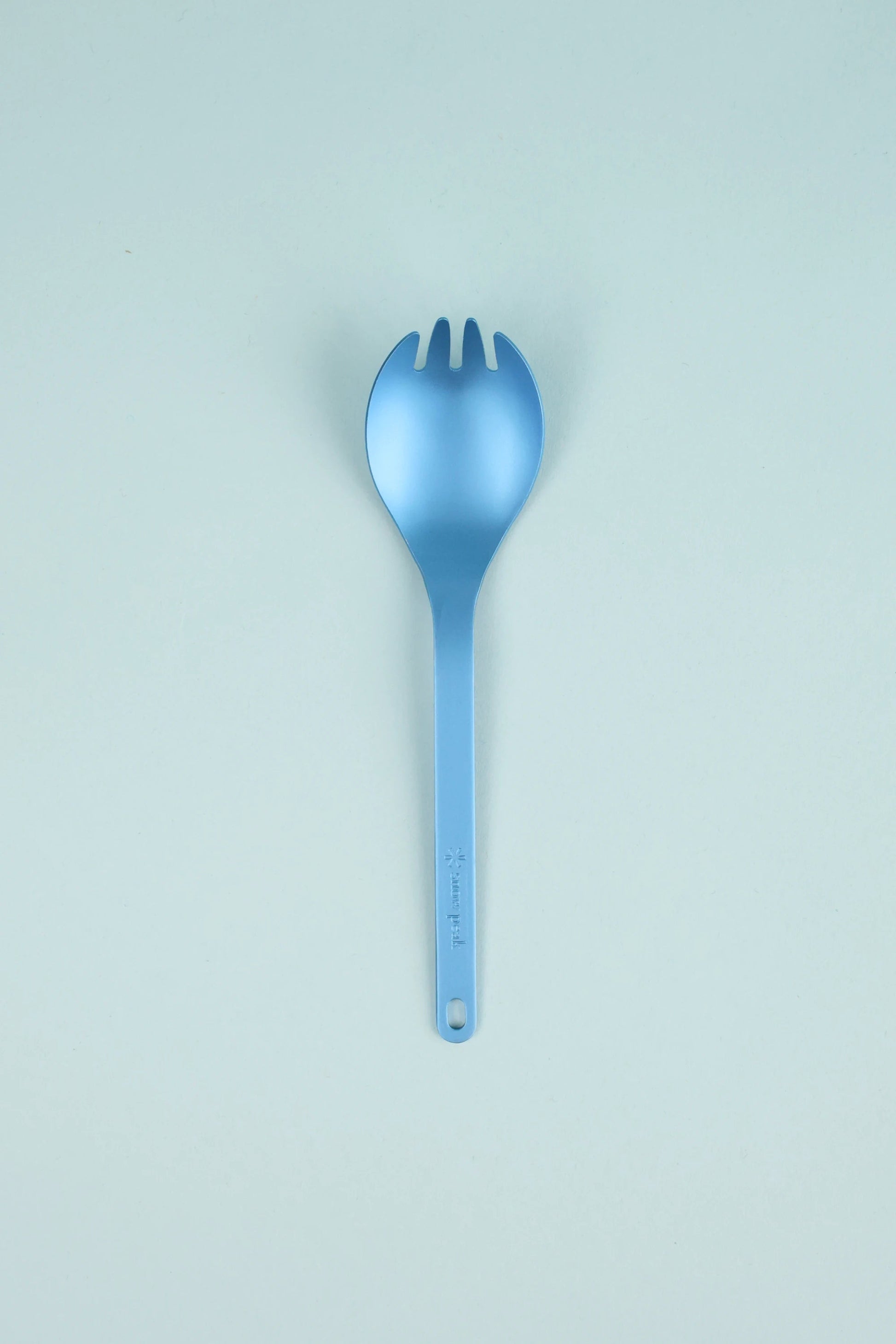 Snow Peak Titanium Spork - Blue | Coffee Outdoors