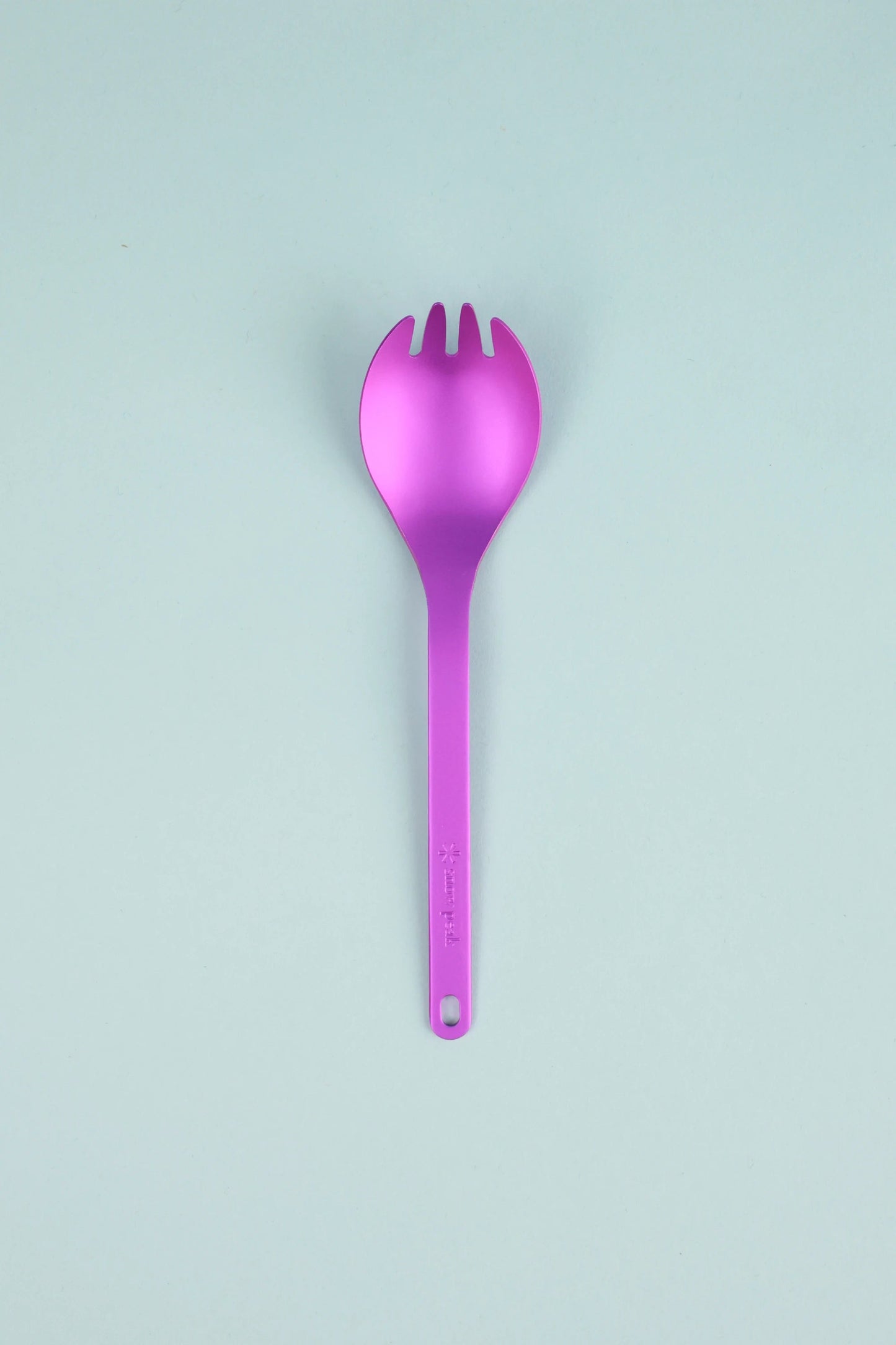 Snow Peak Titanium Spork - Purple | Coffee Outdoors