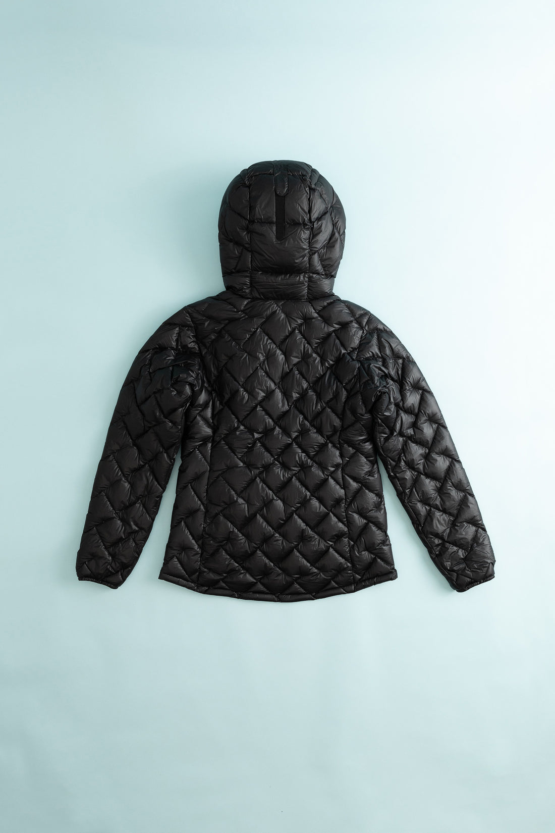Montbell US Women's Plasma 1000 Alpine Down Parka in Black, view 3.
