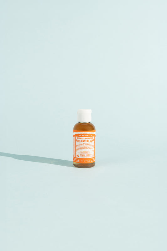 Hemp Tea Tree Pure-Castile Liquid Soap - 59ml