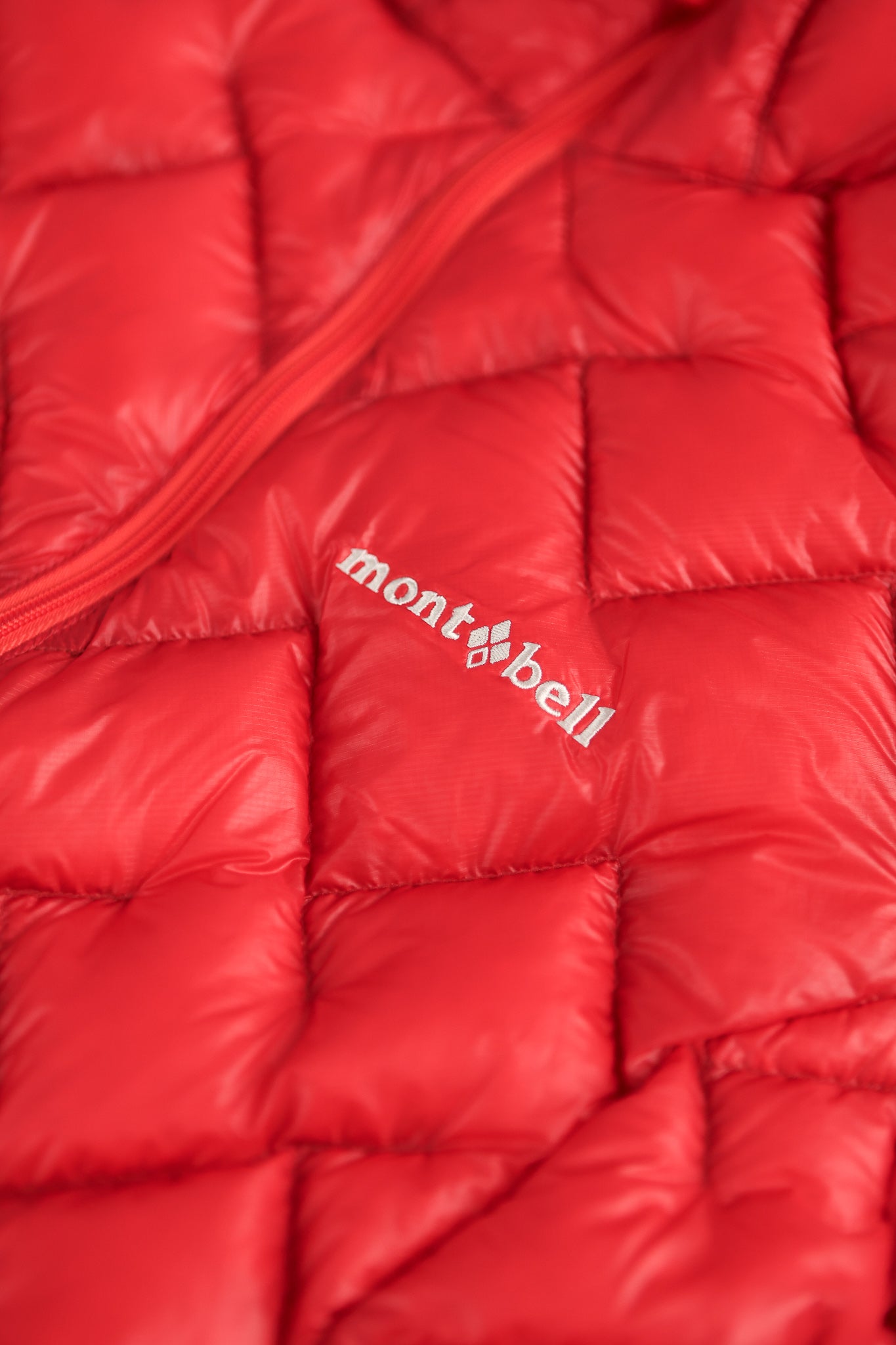Montbell US Womens Plasma 1000 Alpine Down Parka - Red Brick