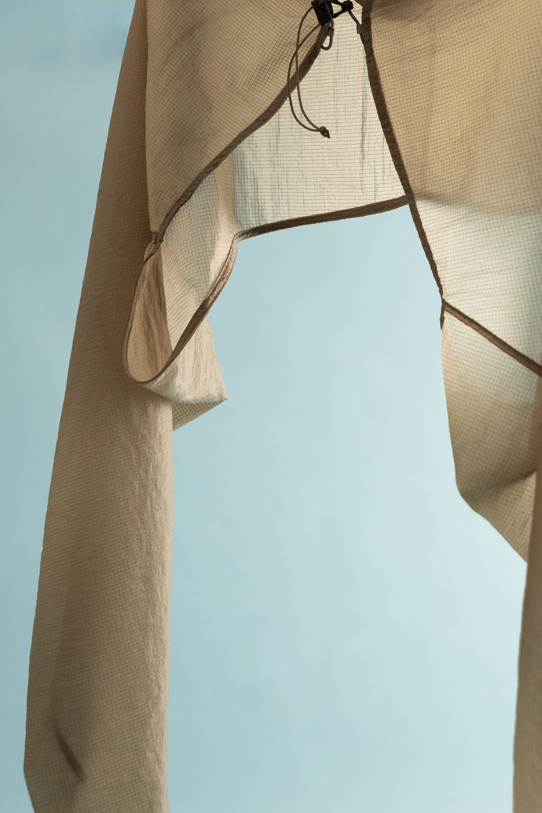 Satisfy Rippy™ Modular Windbreaker in Shitake, view 5.