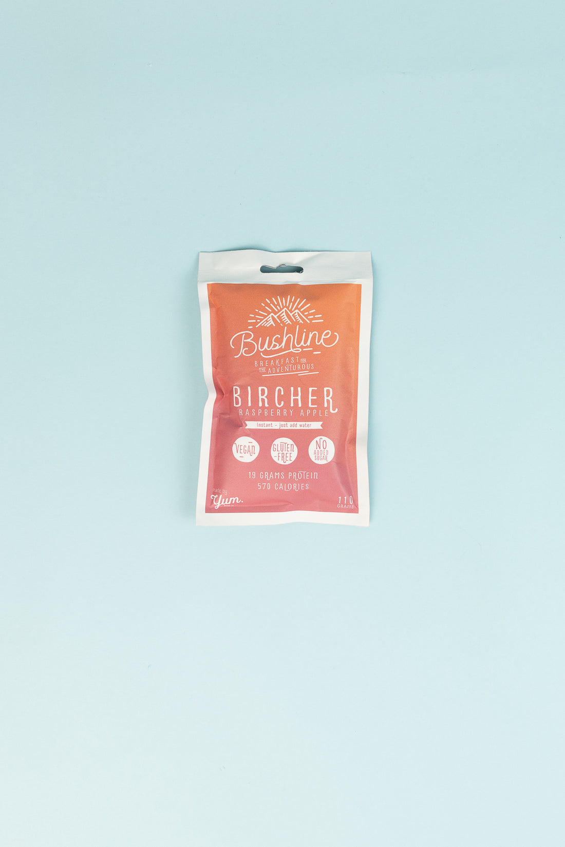 Yum Granola Bushline Raspberry Apple Bircher, view 2.