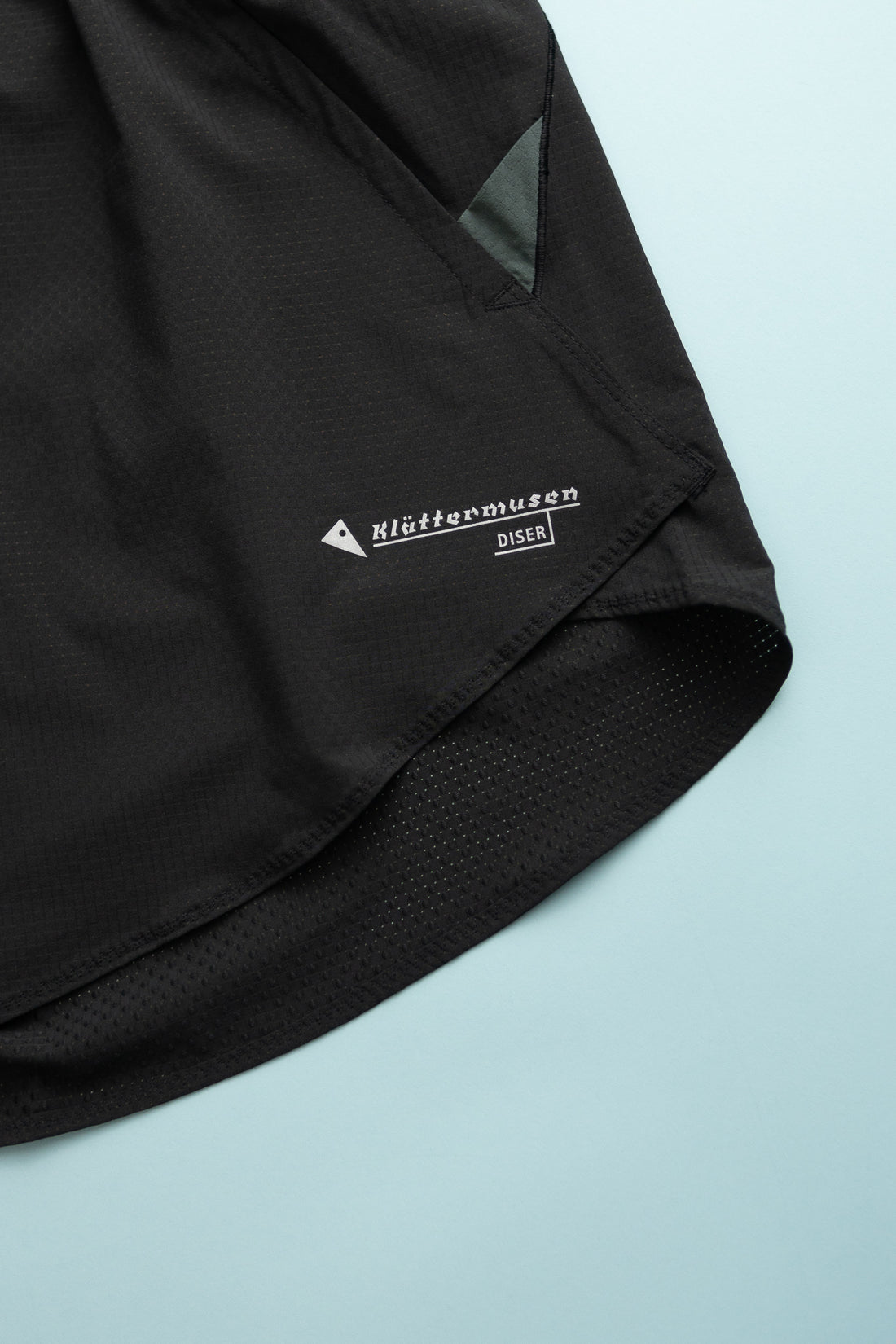 Klattermusen Men's Diser Shorts in Black, view 4.