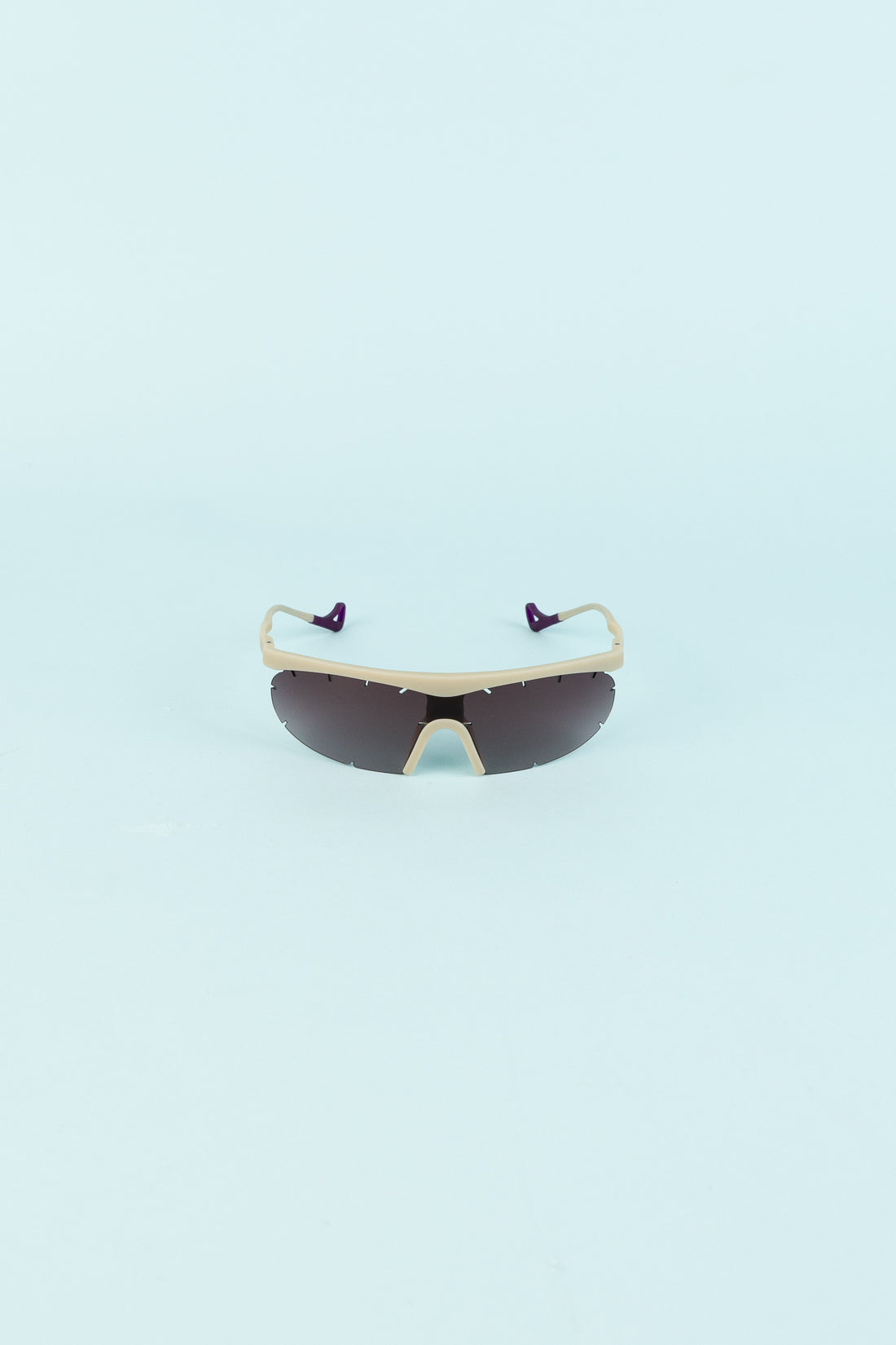 District Vision Koharu Eclipse PAF Sunglasses in Sand/D+ Black Rose Gradient, view 1.
