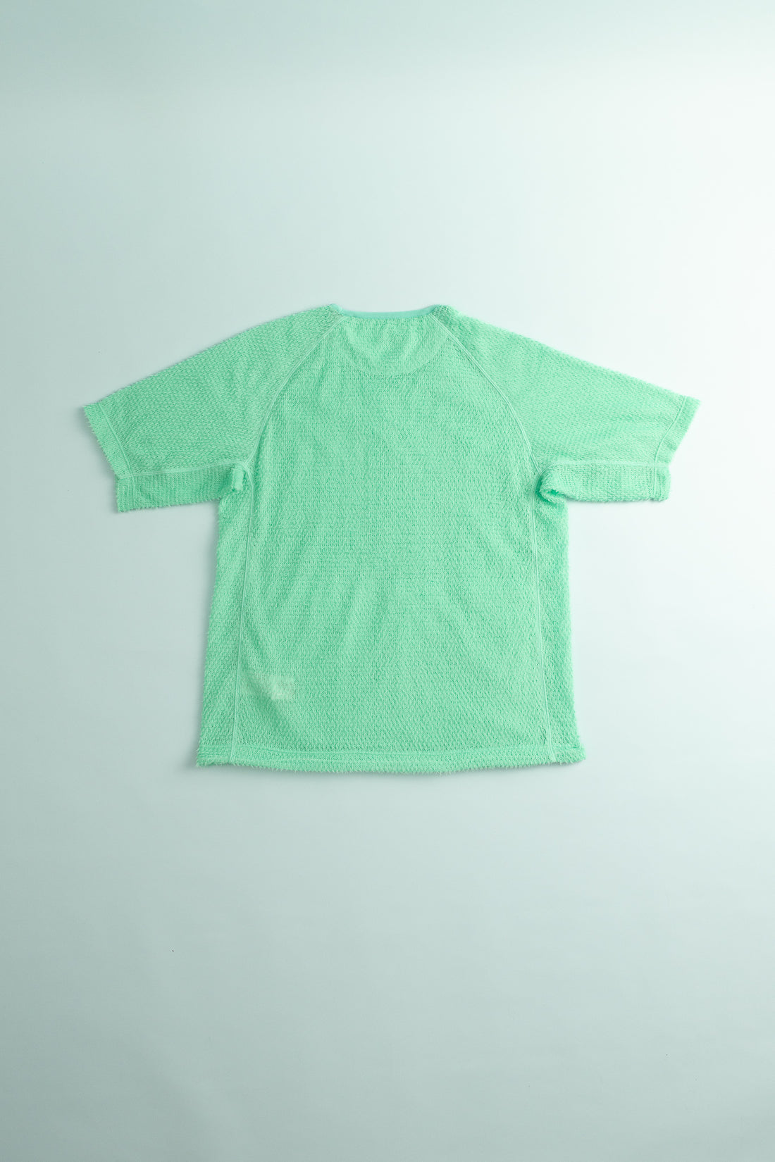 Snow Peak Alpha Direct Short Sleeve T-Shirt in Light Green, view 2.