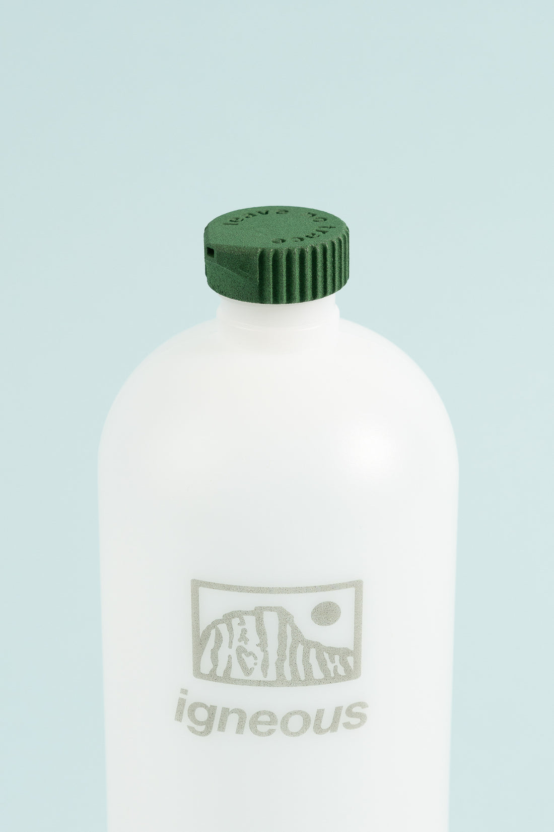 Bottle Cap Bidet attached to a standard water bottle for cleanliness and hygiene on outdoor adventures.