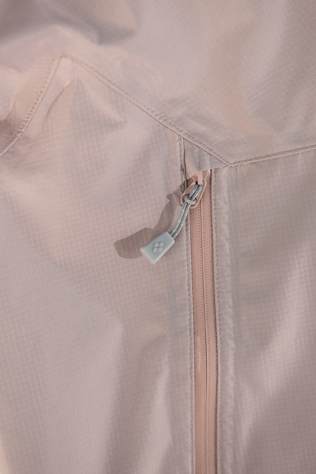 Montbell US Women's Rain Trekker Jacket in Pink, view 4.