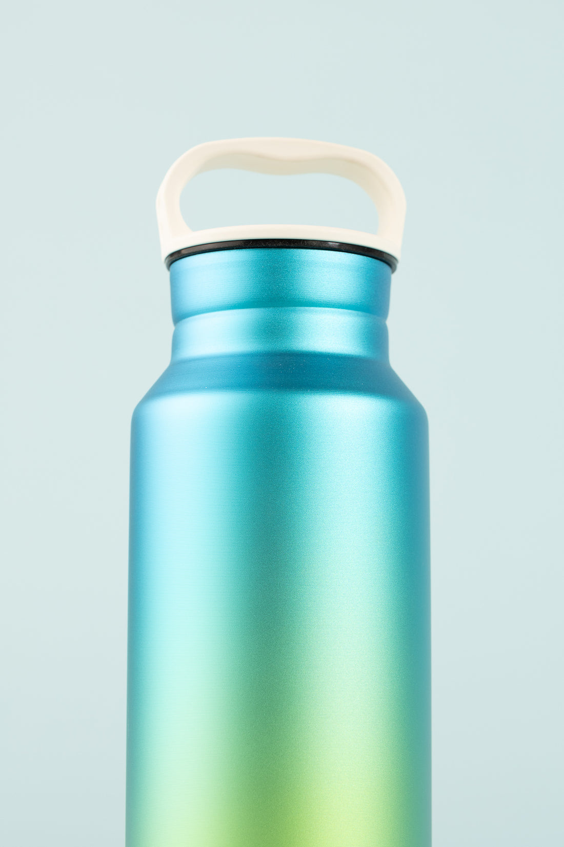 Snow Peak Titanium Aurora Bottle 800 in Ocean, view 3.