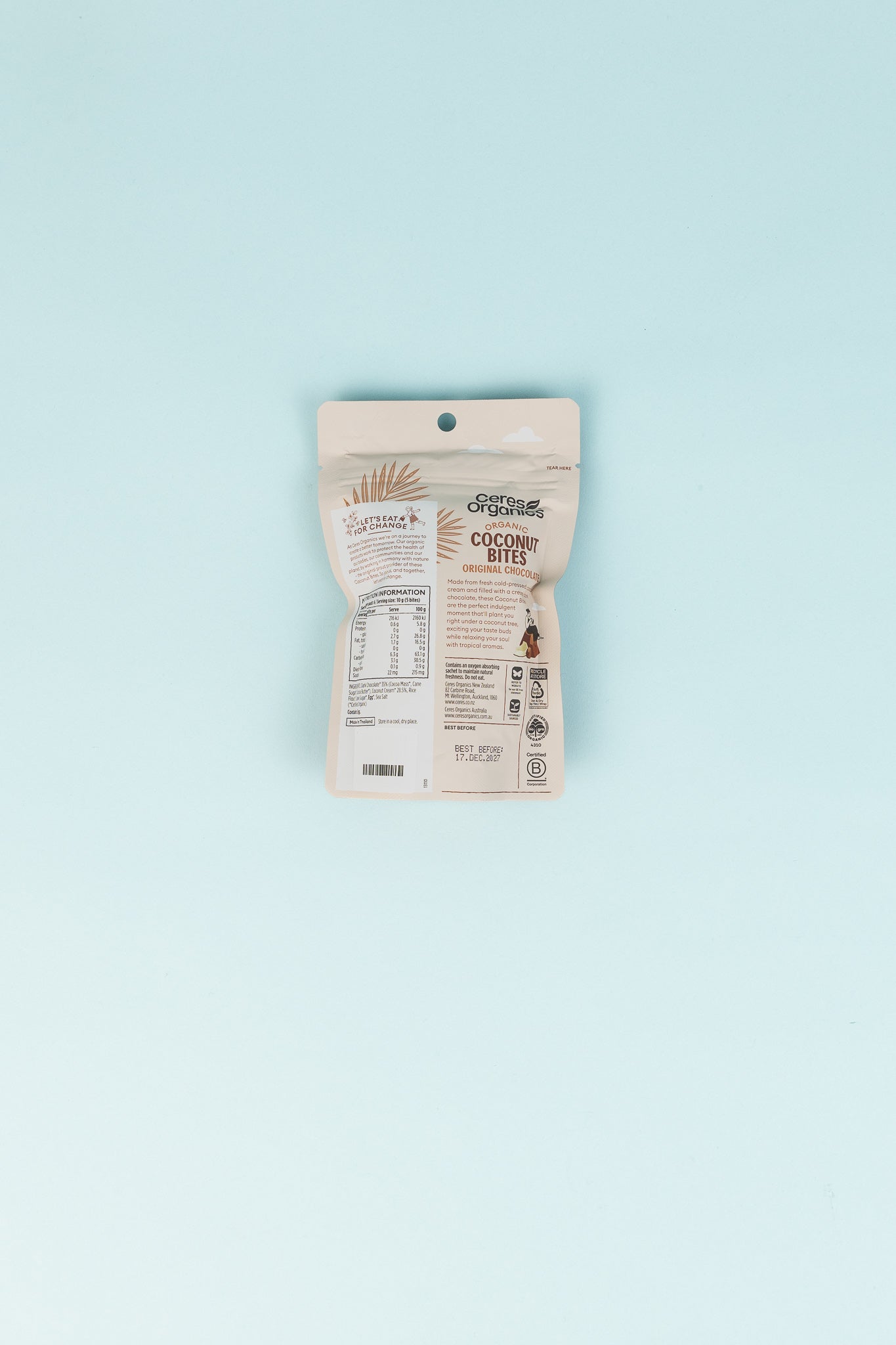 Organic Coconut Bites - Original Chocolate