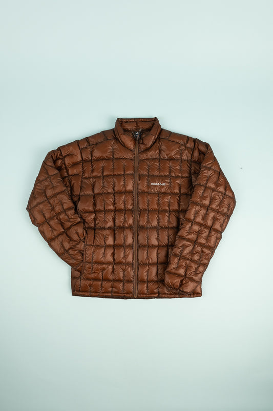 Montbell US Mens Plasma 1000 Down Jacket - Brown