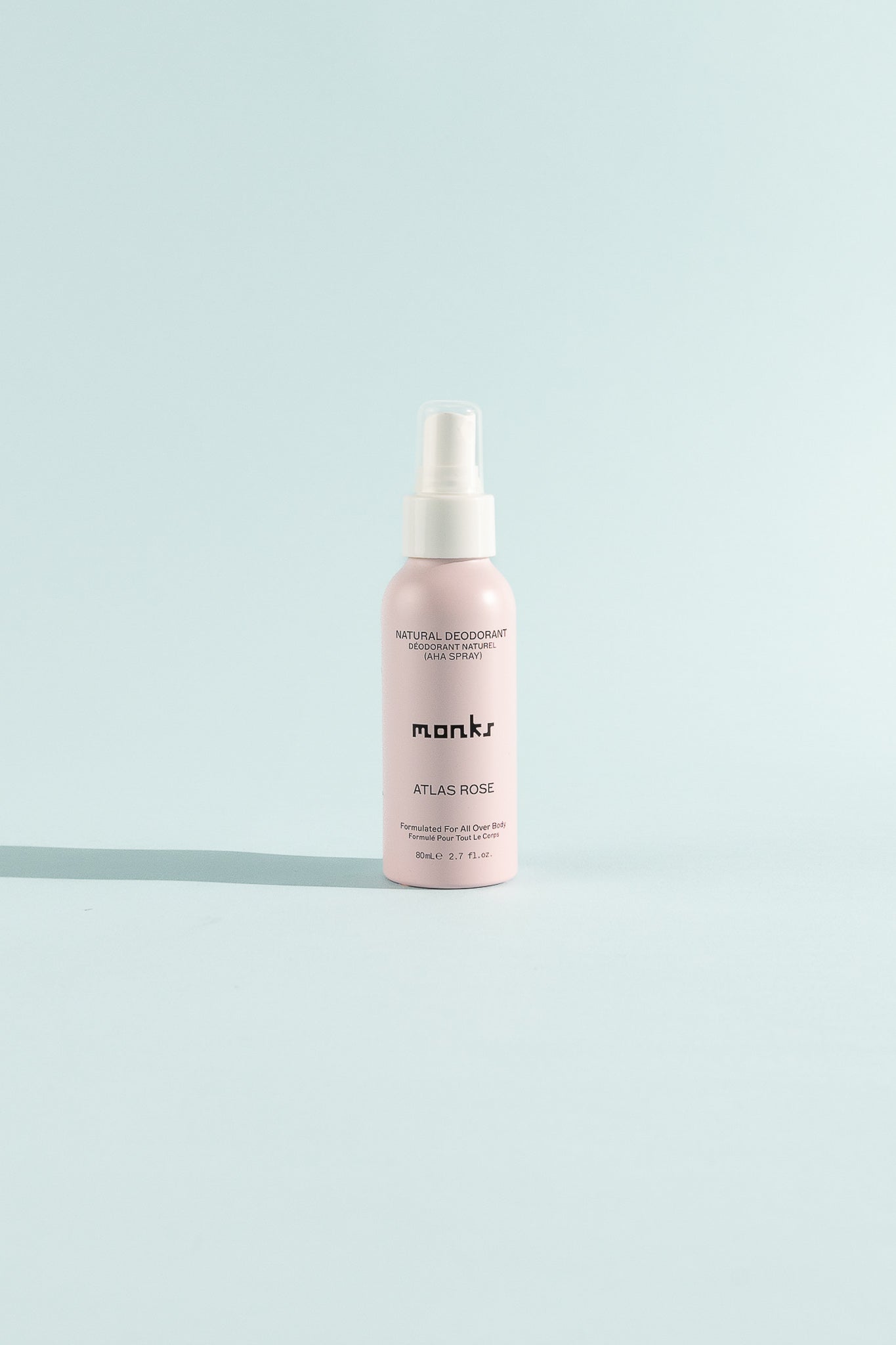 Monks Atlas Rose Spray Deodorant