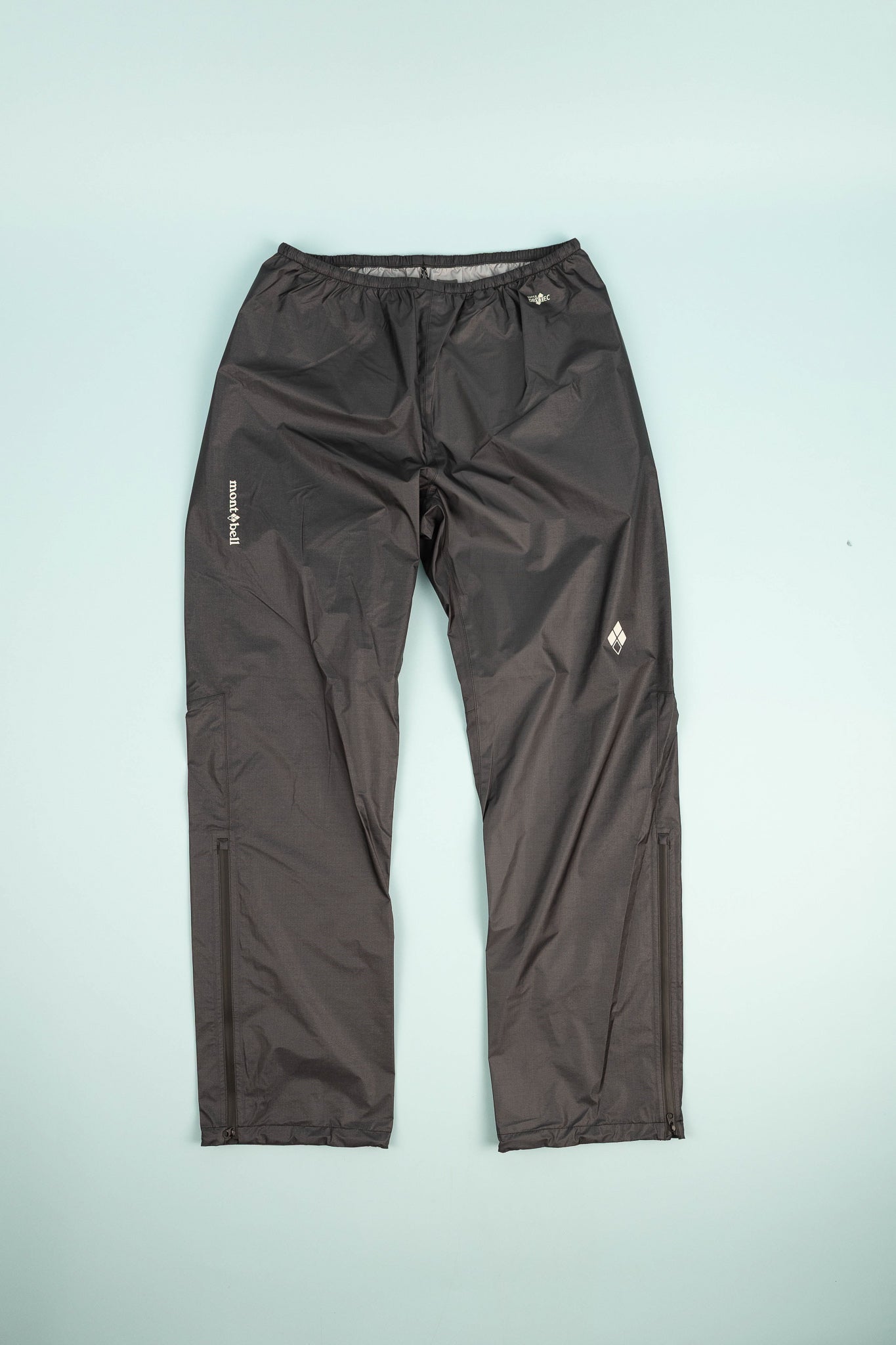 Montbell US Mens Super Dry-Tec U.L. Rain Pants - Black