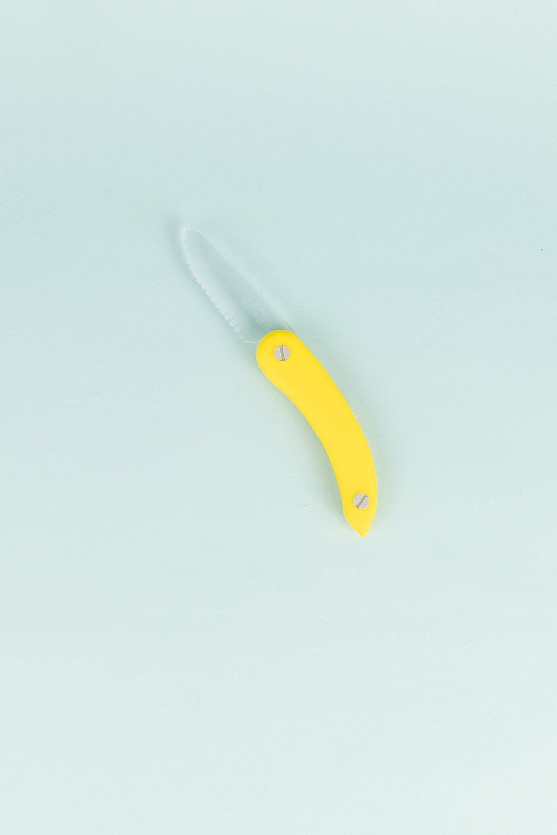 SVORD Kiwi Kids Peasant Knife in Yellow, view 1.