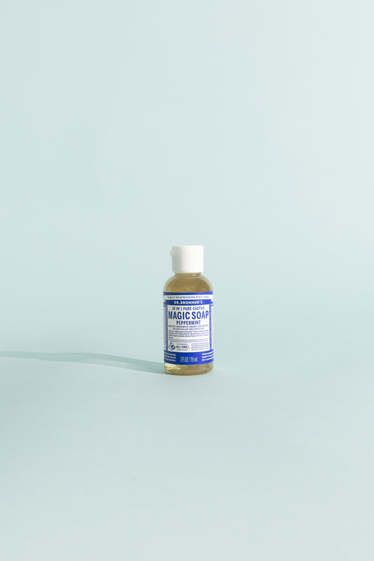 Peppermint Pure-Castile Liquid Soap - 59ml