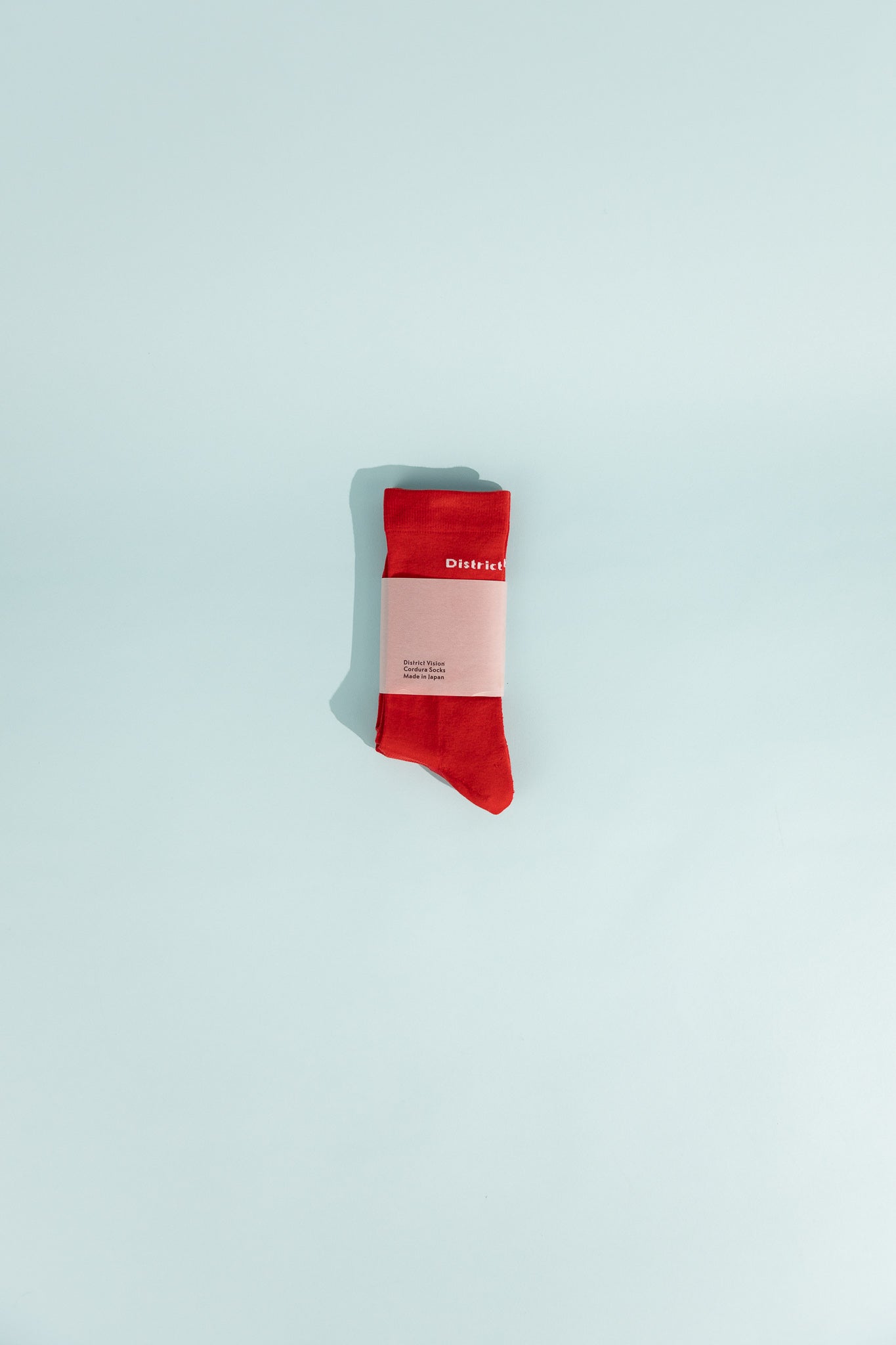 Cordura® Socks in Sport Red, featuring anatomical construction and targeted arch compression.