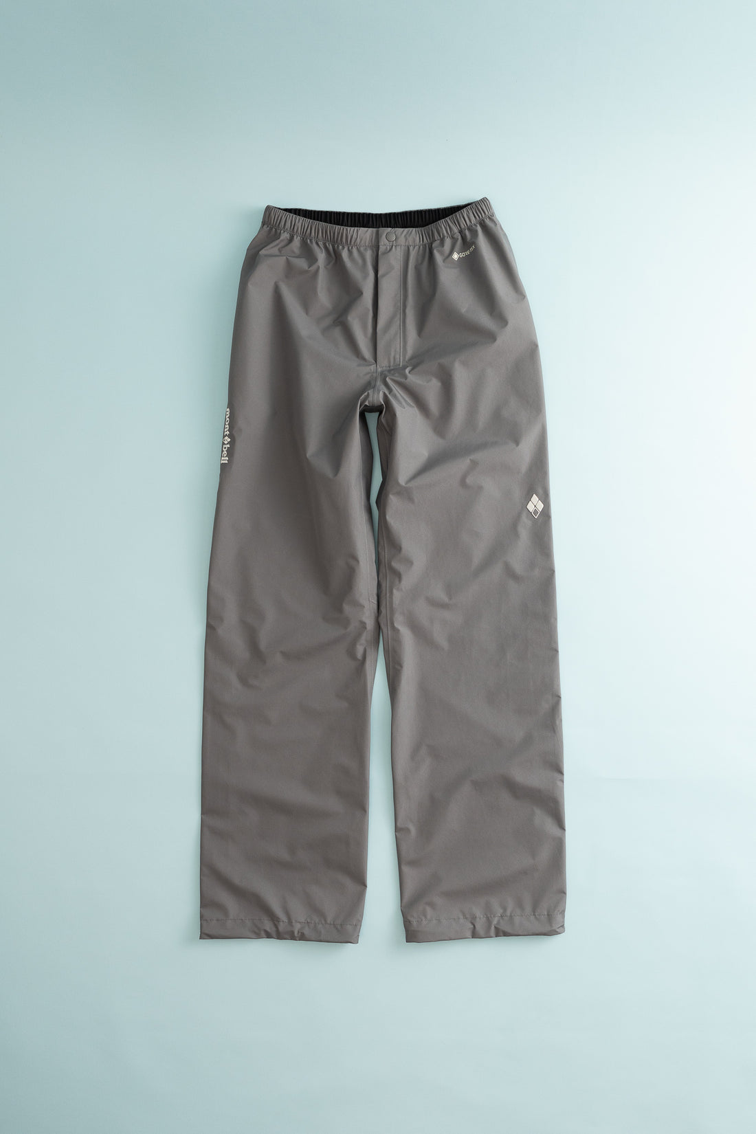 Montbell US Women's GORE-TEX Rain Pants in Grey, view 1.