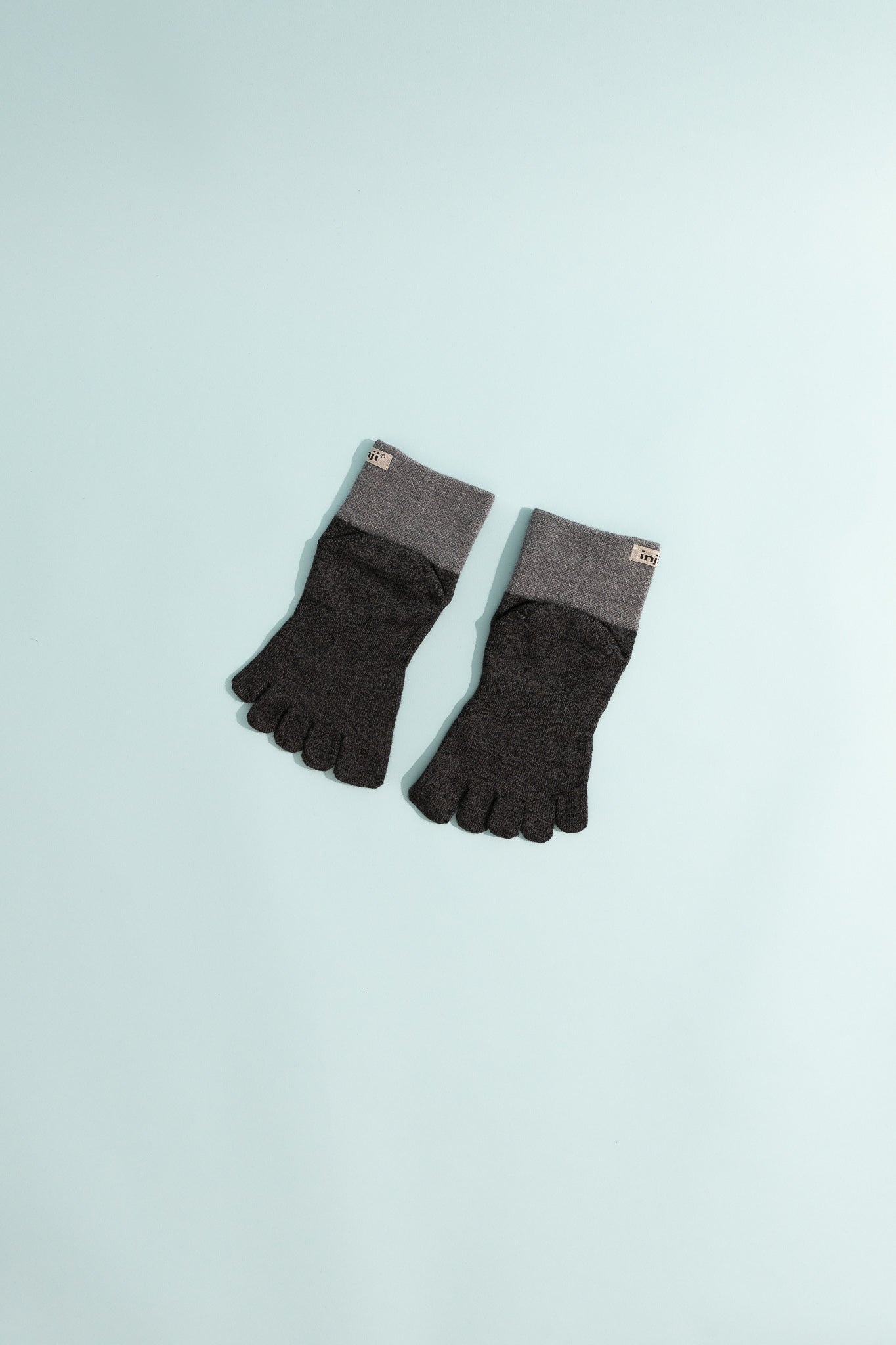 Coolmax Trail Mini-Crew Toe Socks - Granite