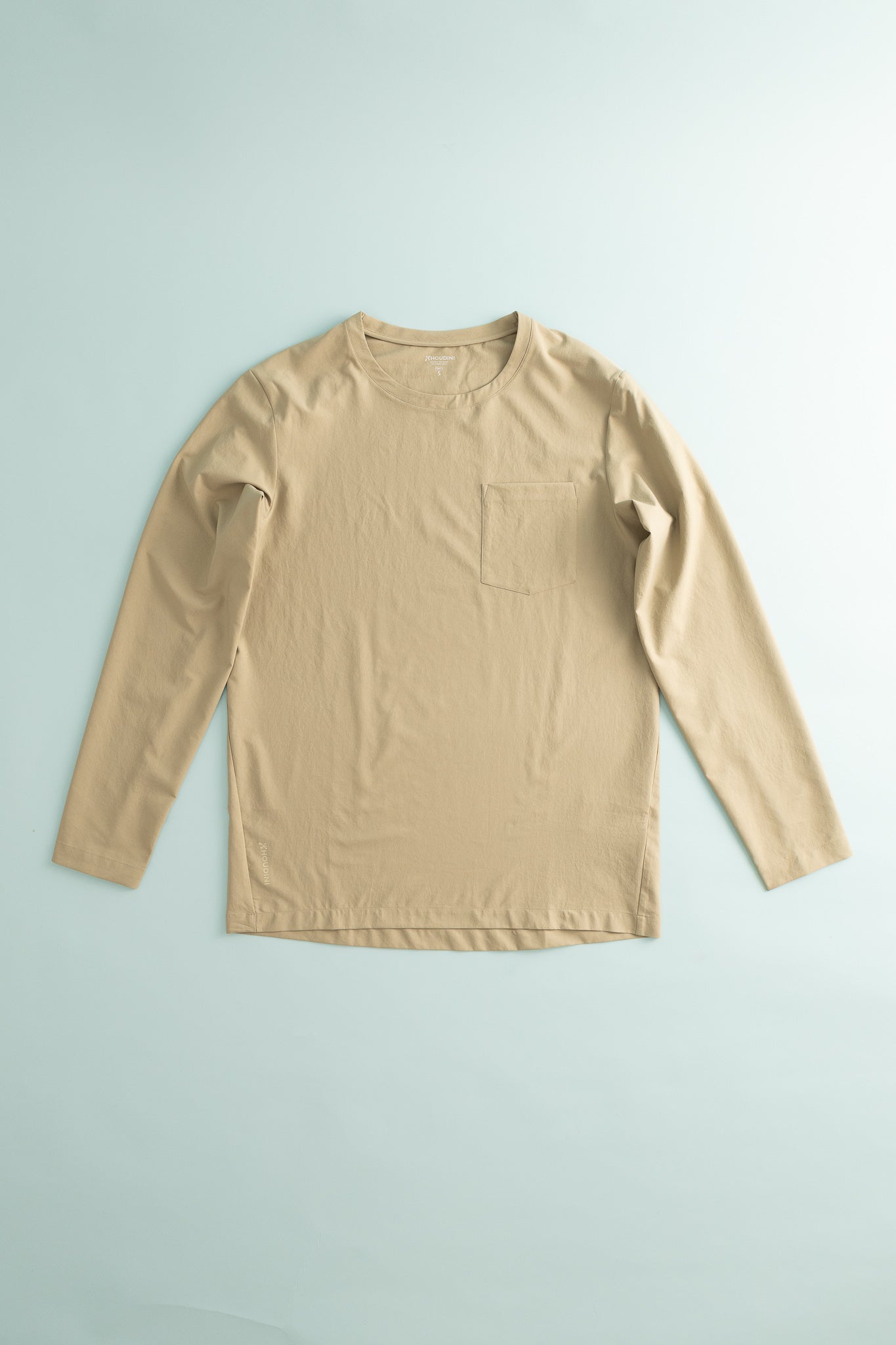 Mens Cover Crew Top - Powder Green