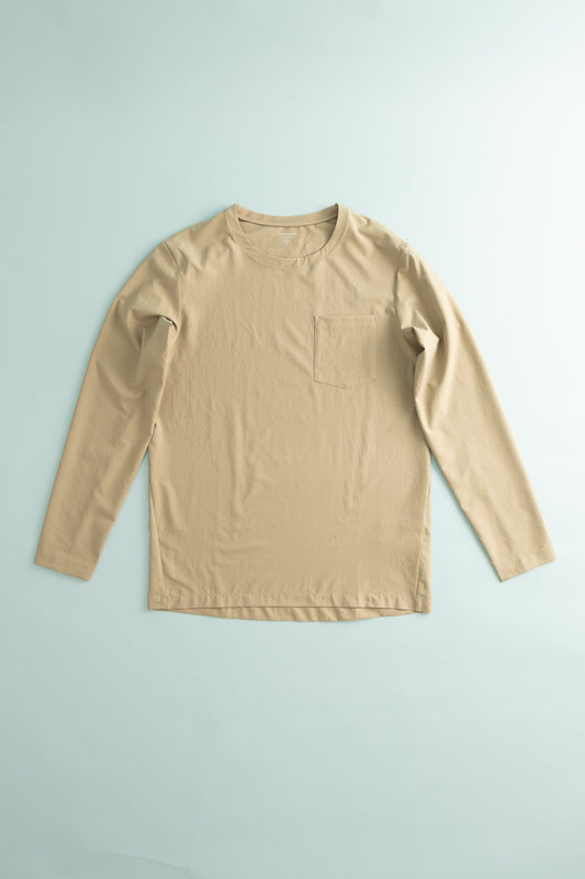 Mens Cover Crew Top - Powder Green