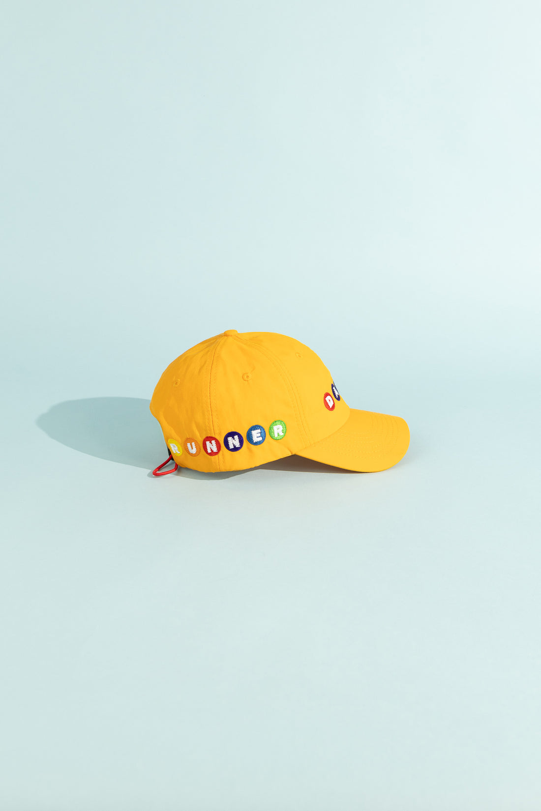 Alex Zono Dad Hat in Dance Like A Runner Yellow, view 2.