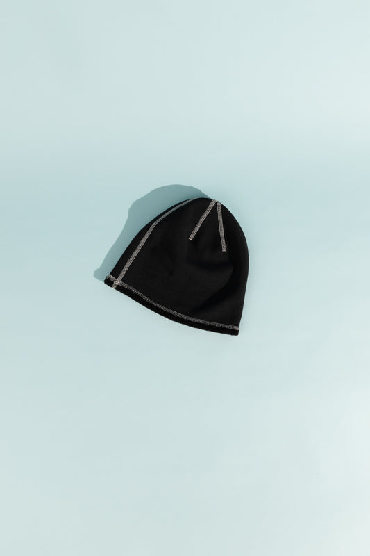 Power Wool™ Skull Cap - Black / Glacier Grey