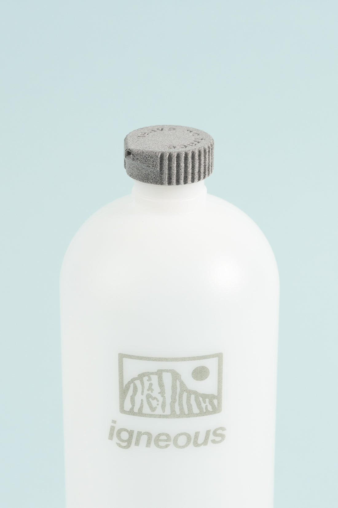 Bottle Cap Bidet attachment on a standard water bottle for outdoor hygiene solutions