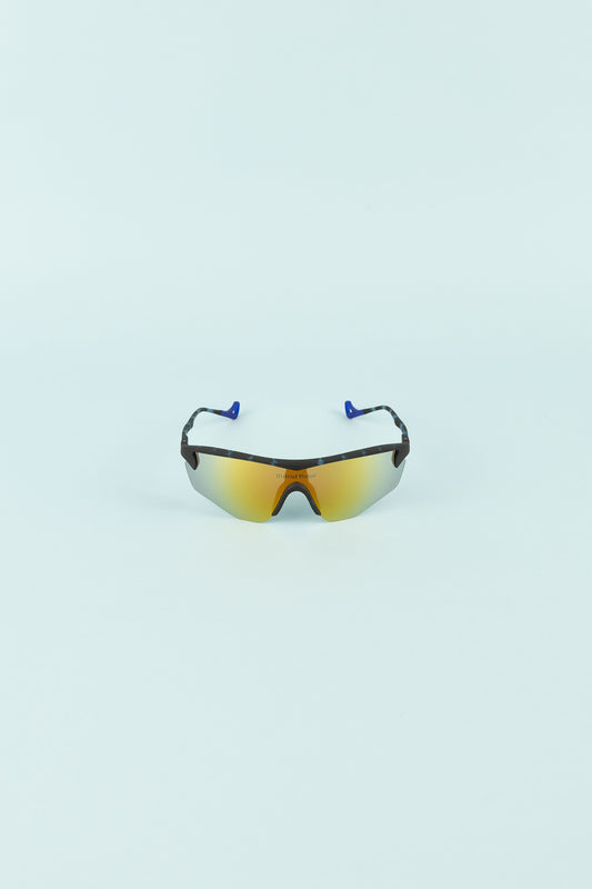 Junya Racer Sunglasses - Midnight Mosaic/D+ Fire Mirror