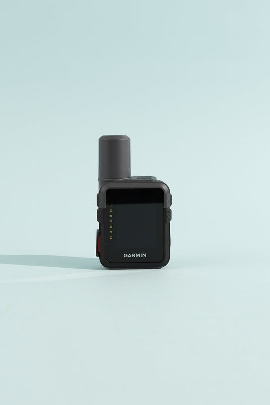 Garmin inReach® Mini 3 satellite communicator with a color touchscreen display.
