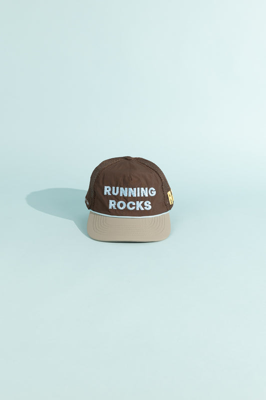 Trucker Hat - Running Rocks Brown