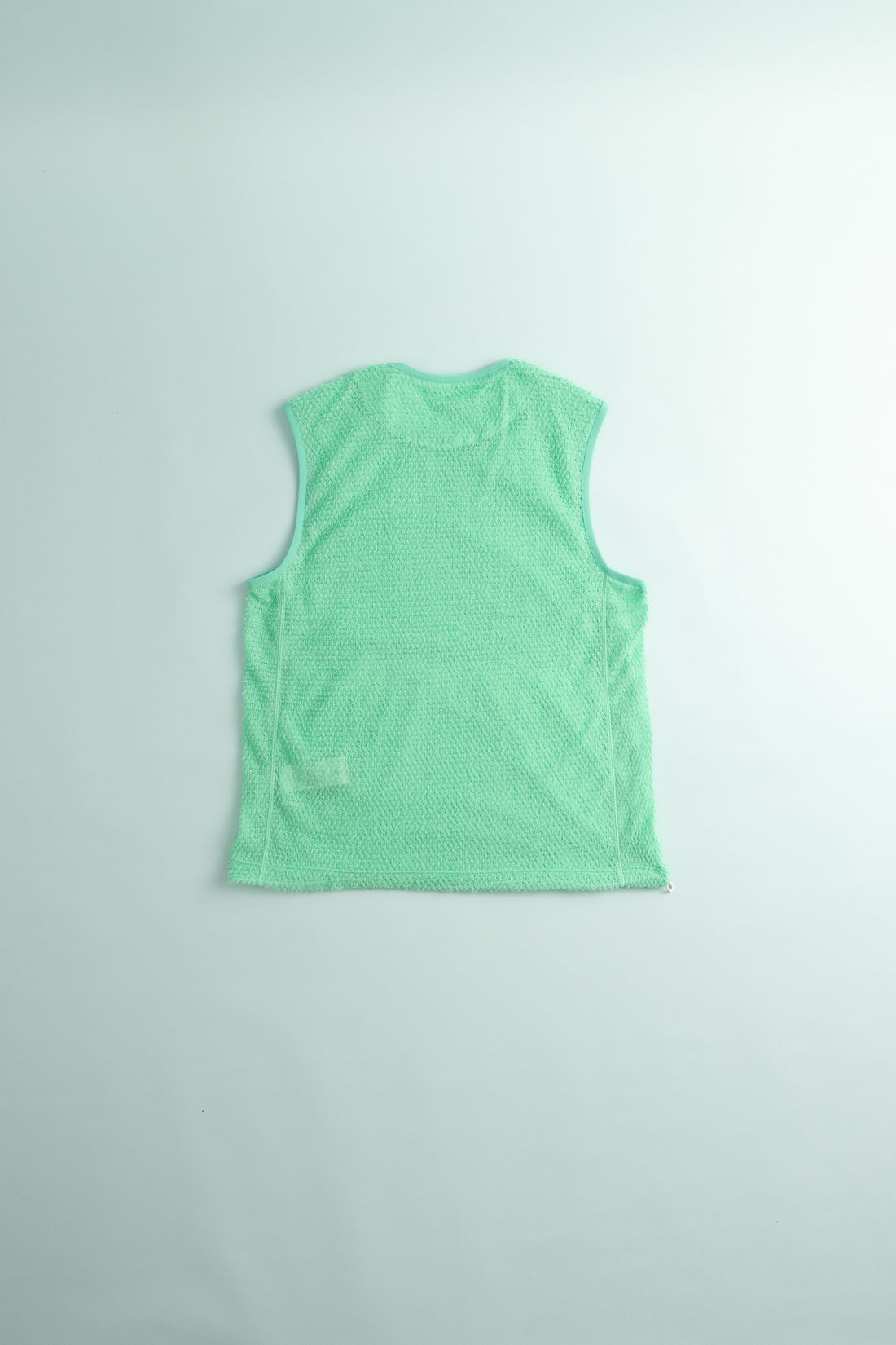 Snow Peak Alpha Direct Vest in Light Green, view 2.