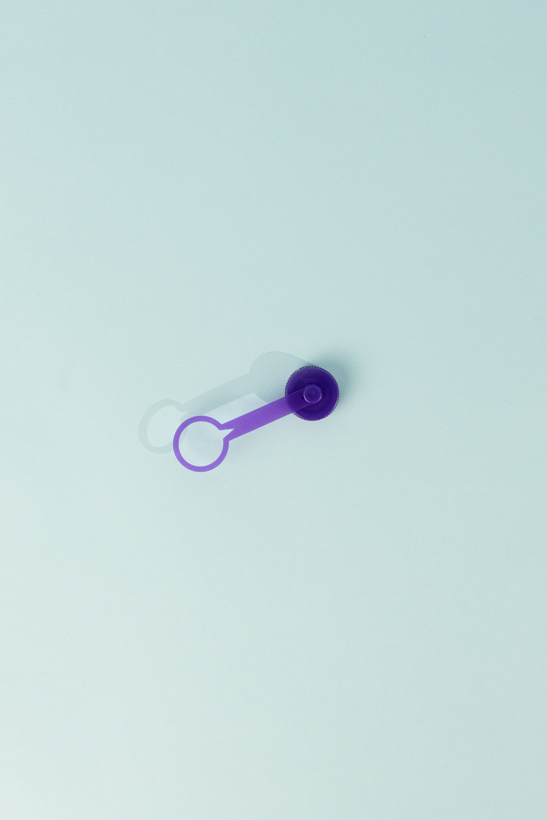 Replacement Tethered Cap for 28mm threaded neck, designed for CNOC products, purple color.