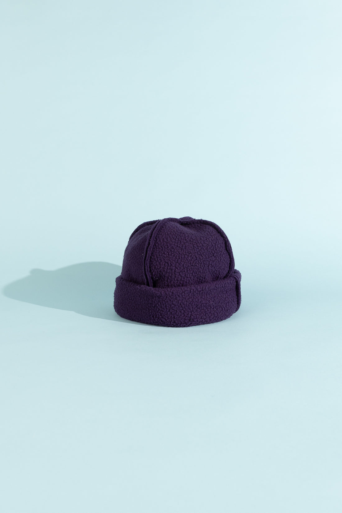 Lloyd Fleece Toque in Aubergine, view 1.