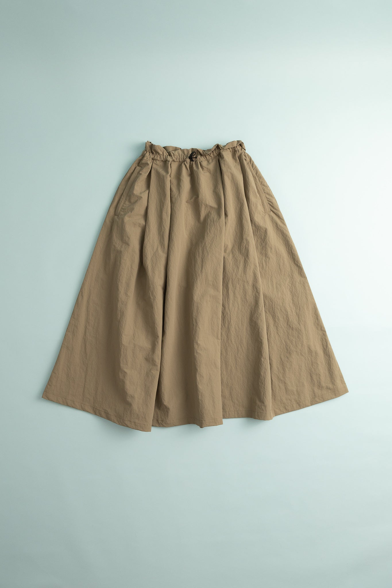 Nylon Washer Skirt - Greige