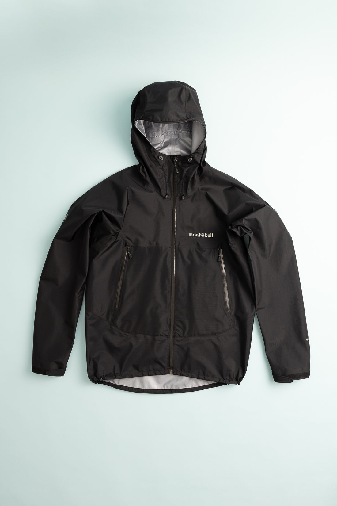 Montbell US Men's Rain Trekker in Black, view 1.