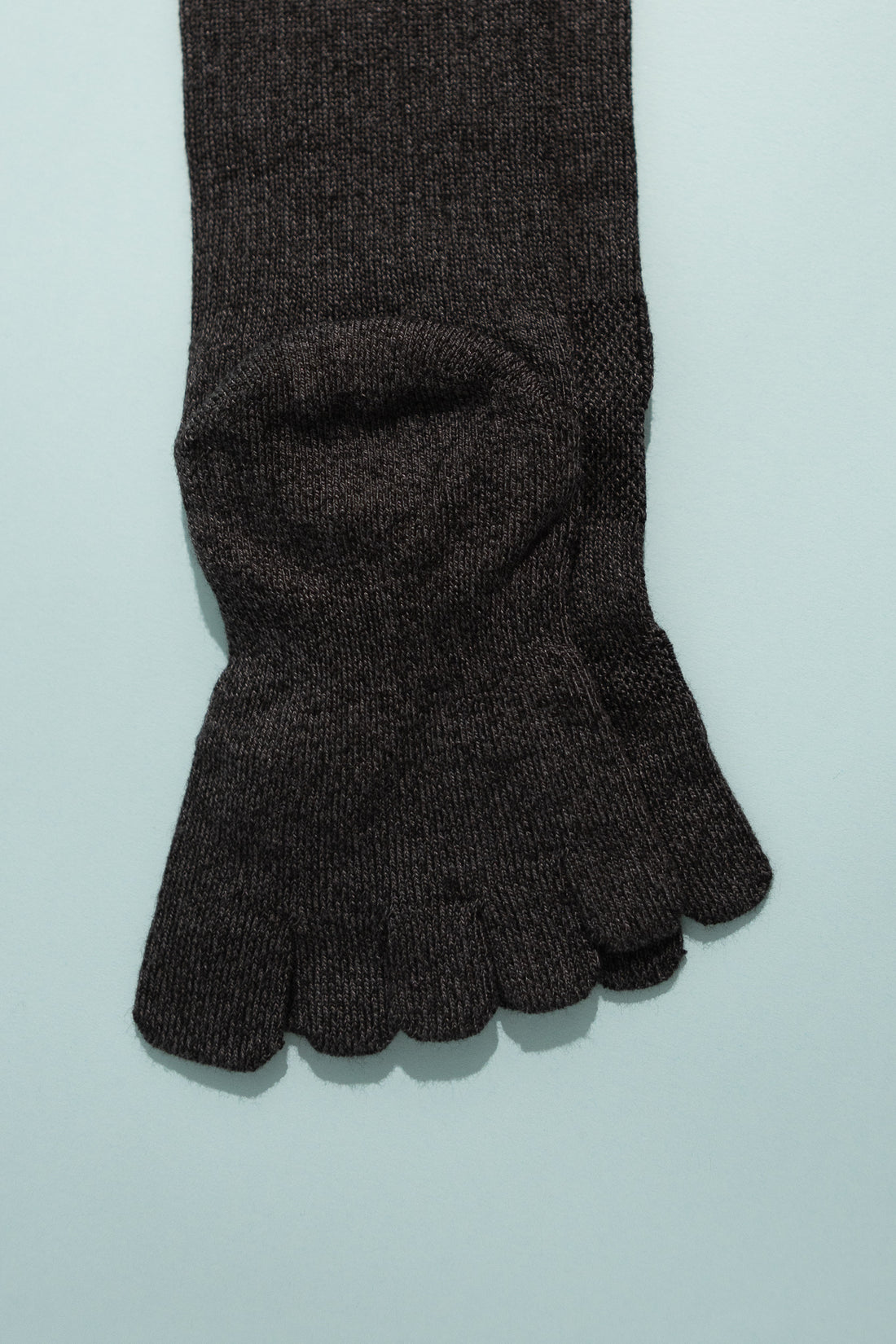 Injinji Coolmax Trail Toe Socks in Granite, view 3.