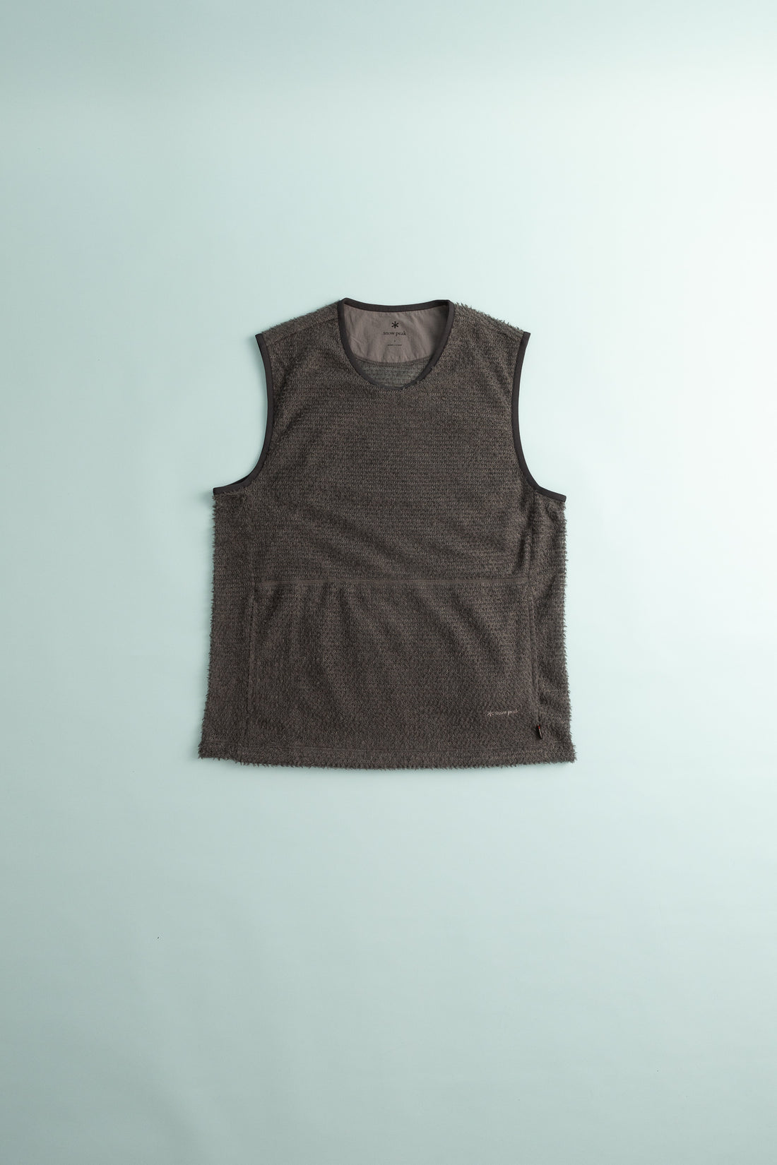 Snow Peak Alpha Direct Vest in Charcoal, view 1.