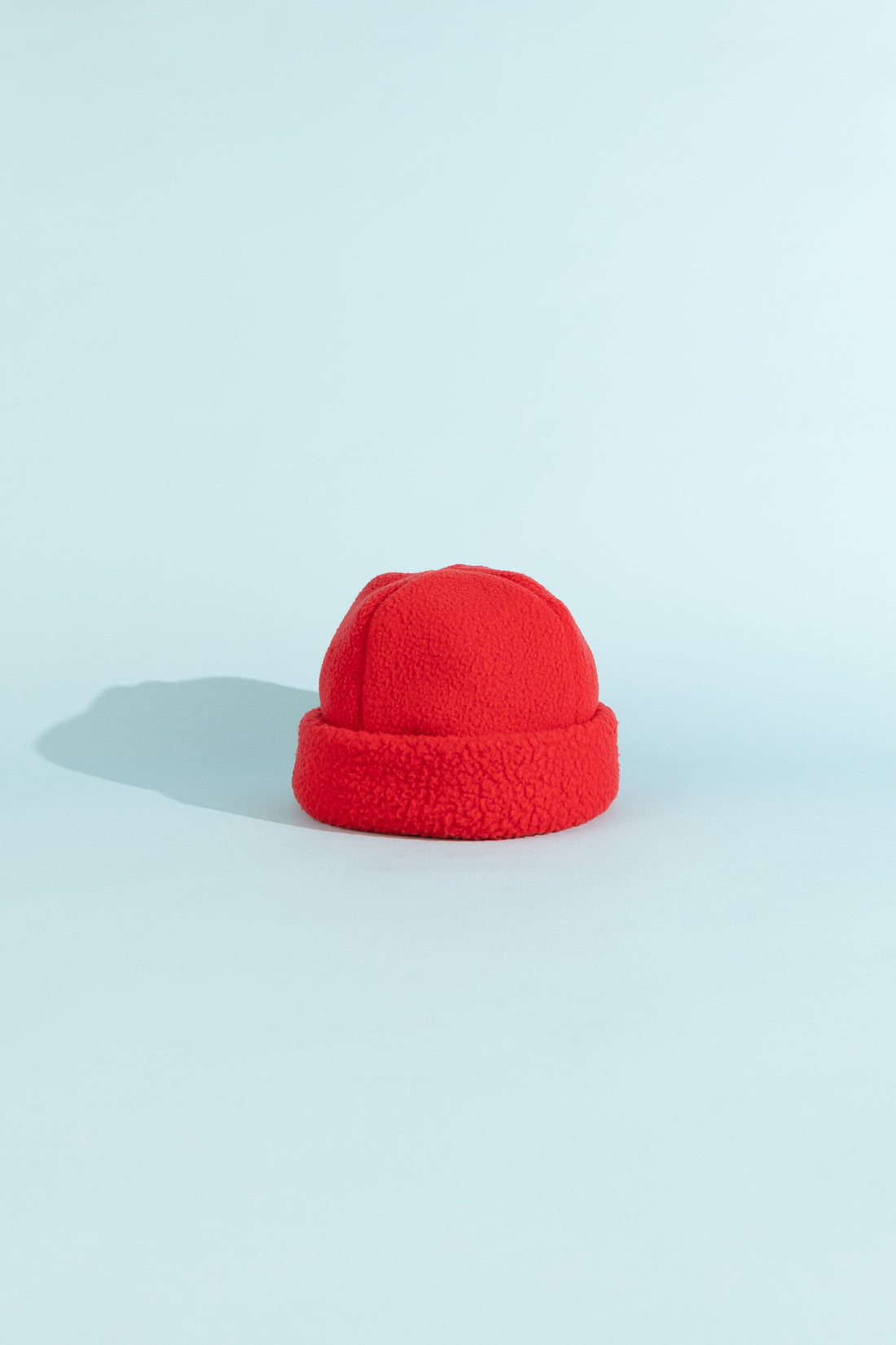 Lloyd Fleece Toque in Red, view 2.