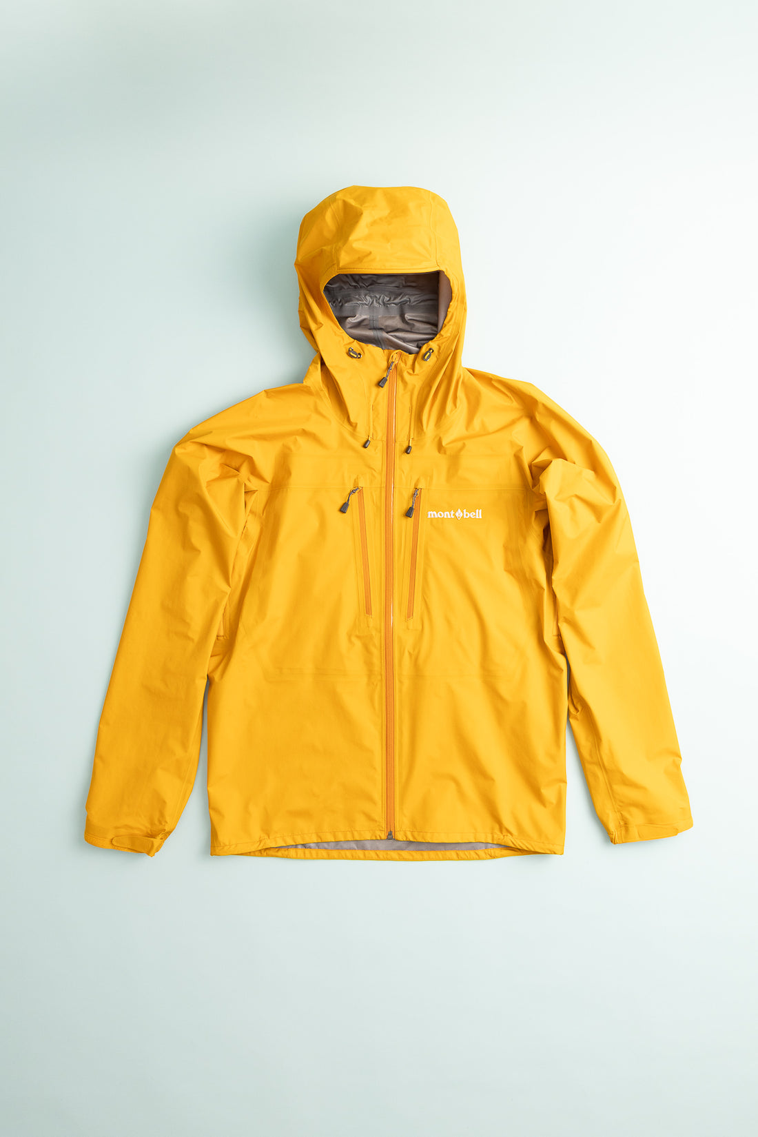 Montbell US Men's Tempest Jacket in Orange, view 1.