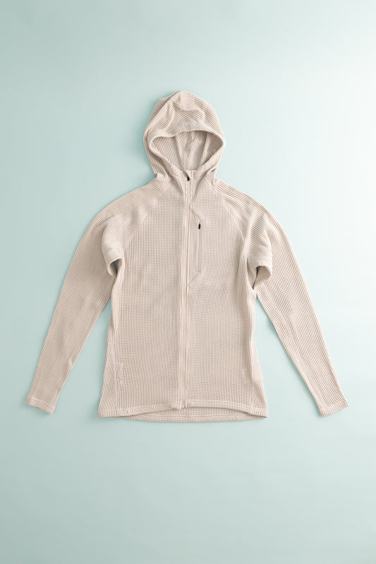 Womens Pace Flow Houdi - Silver Purple