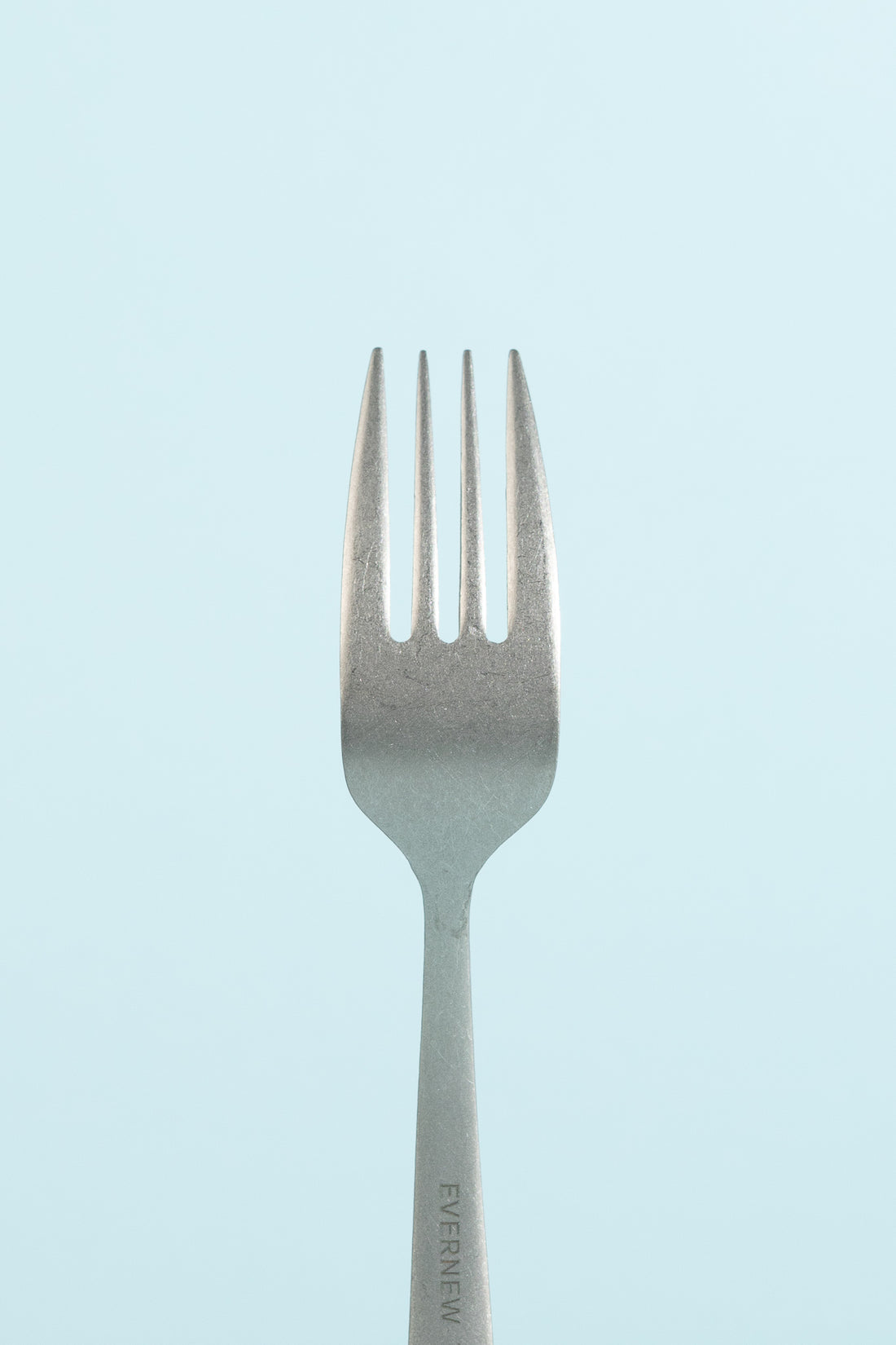 Evernew Titanium Fork, view 3.