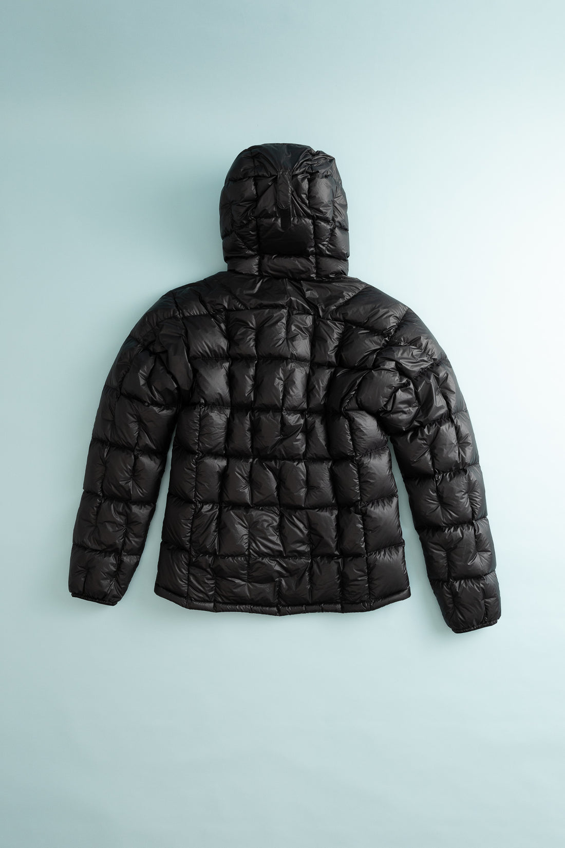 Montbell US Men's Plasma 1000 Alpine Down Parka in Black, view 4.