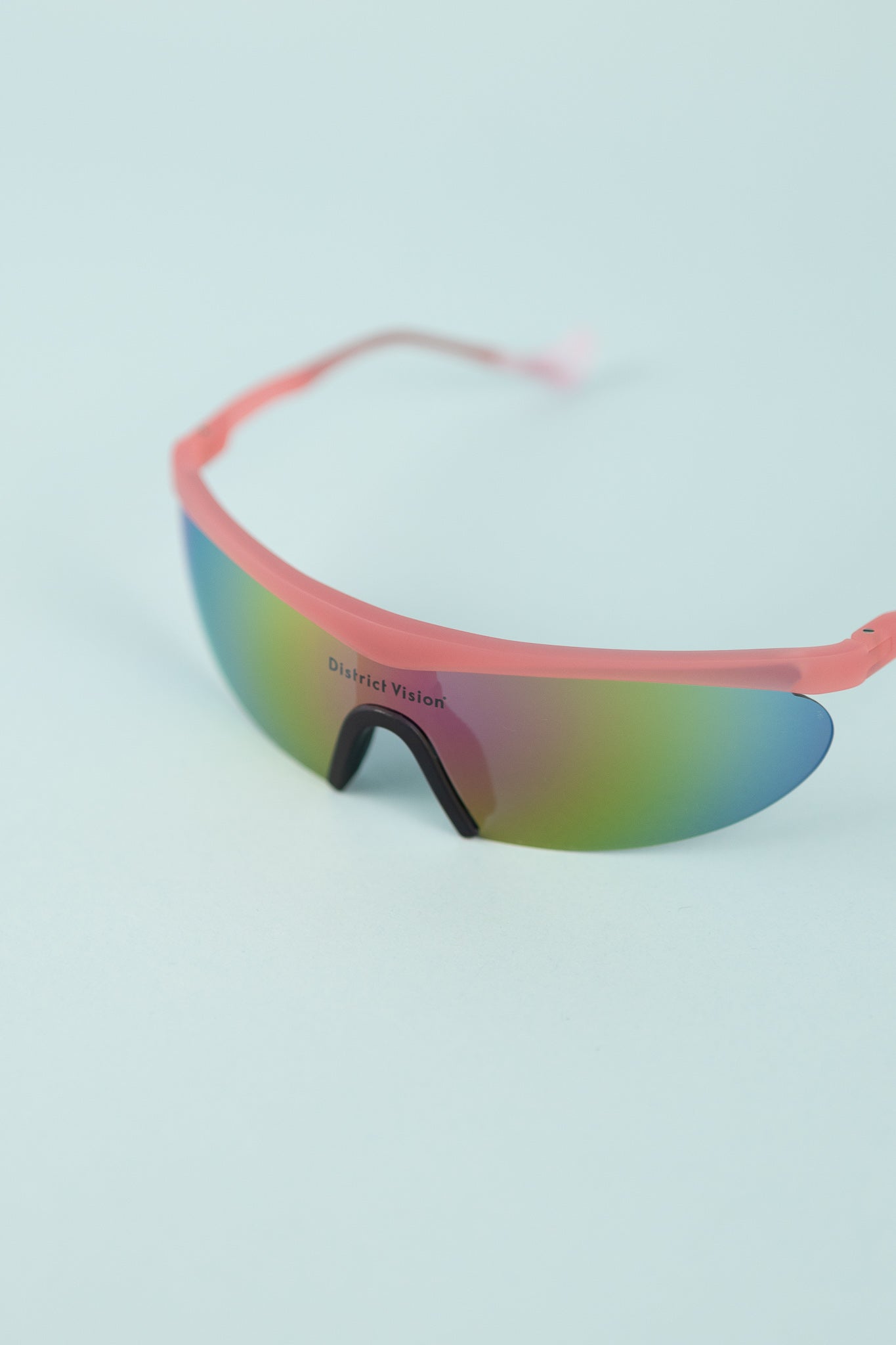 Koharu Eclipse Sunglasses - Desert Rose/D+ Aqua Mirror