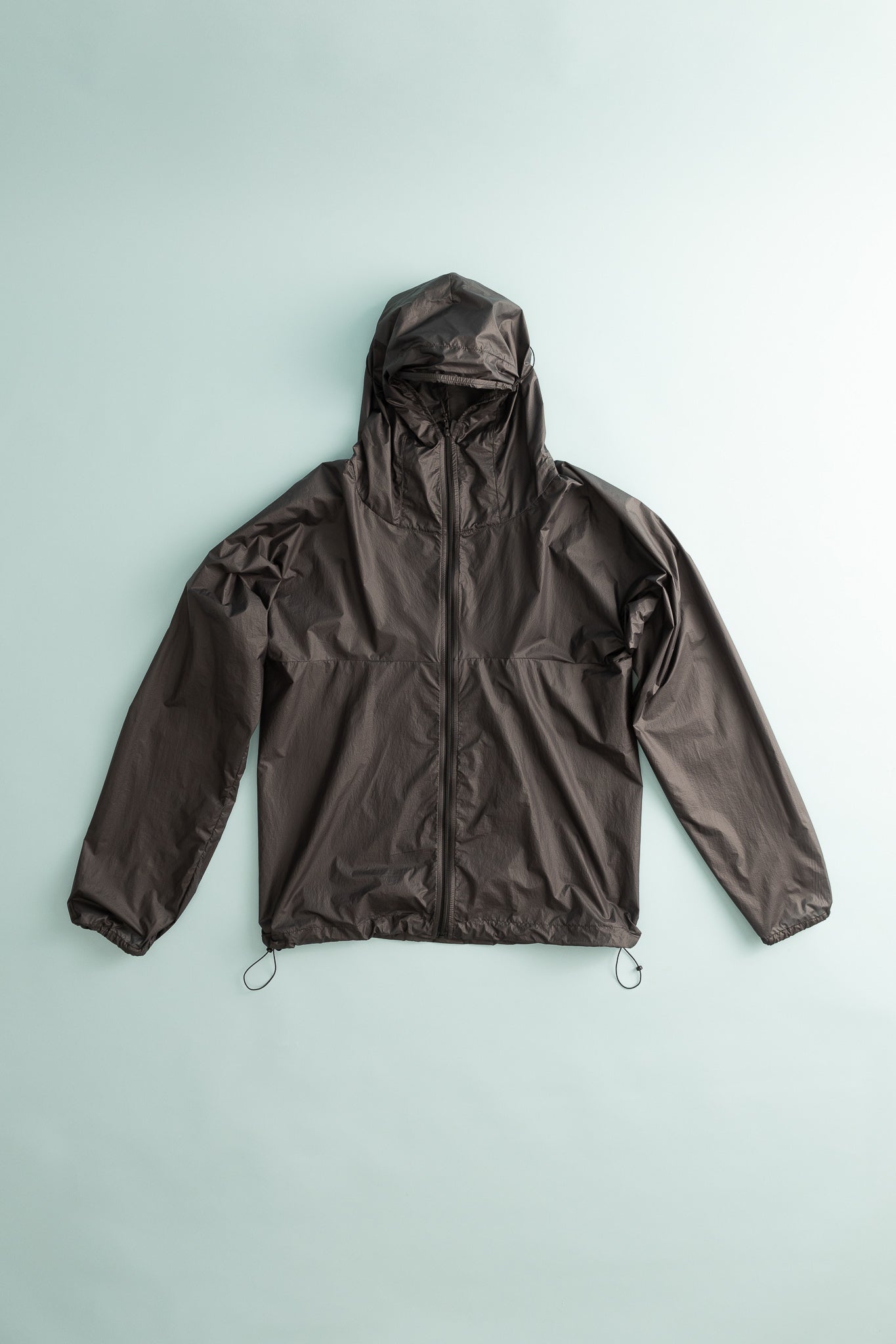 Breaker Wind Shirt in pavement color, lightweight and packable for active protection against the elements.