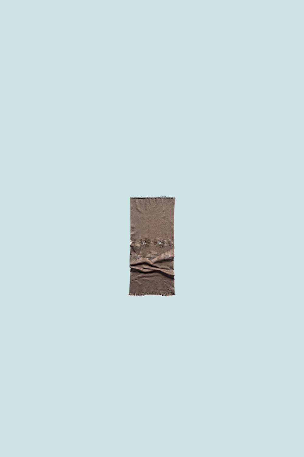 Warp Gaiter in Chocolate Chip, flat lay front