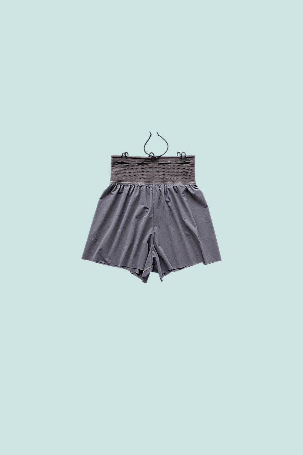 Warp Short Short in Rabbit, flat lay front