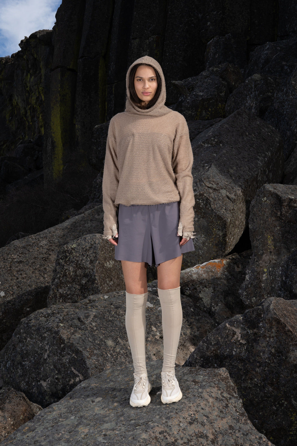 Warp Short Short in Rabbit, product photo 5