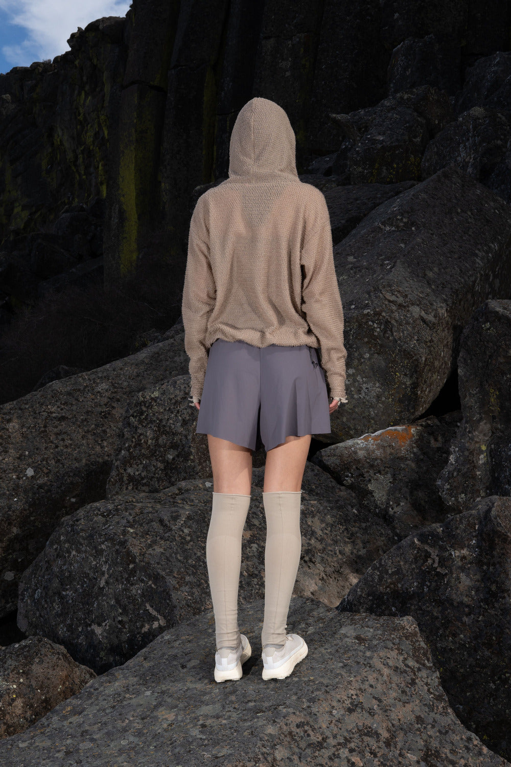 Warp Short Short in Rabbit, product photo 6
