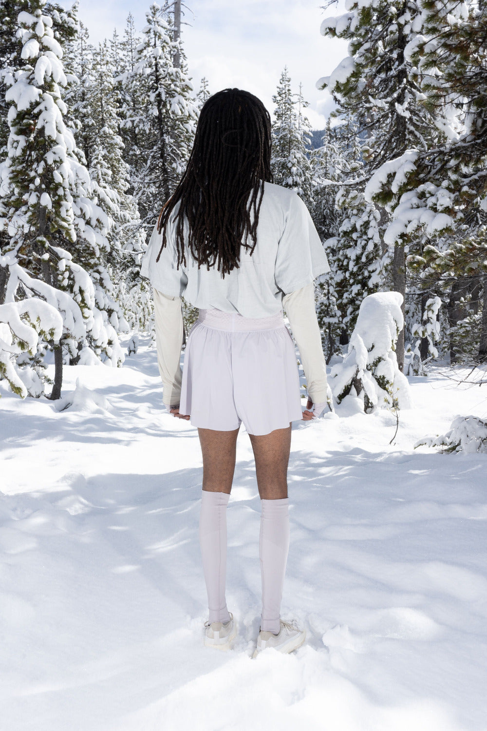 Warp Short Short in Raindrops, product photo 4