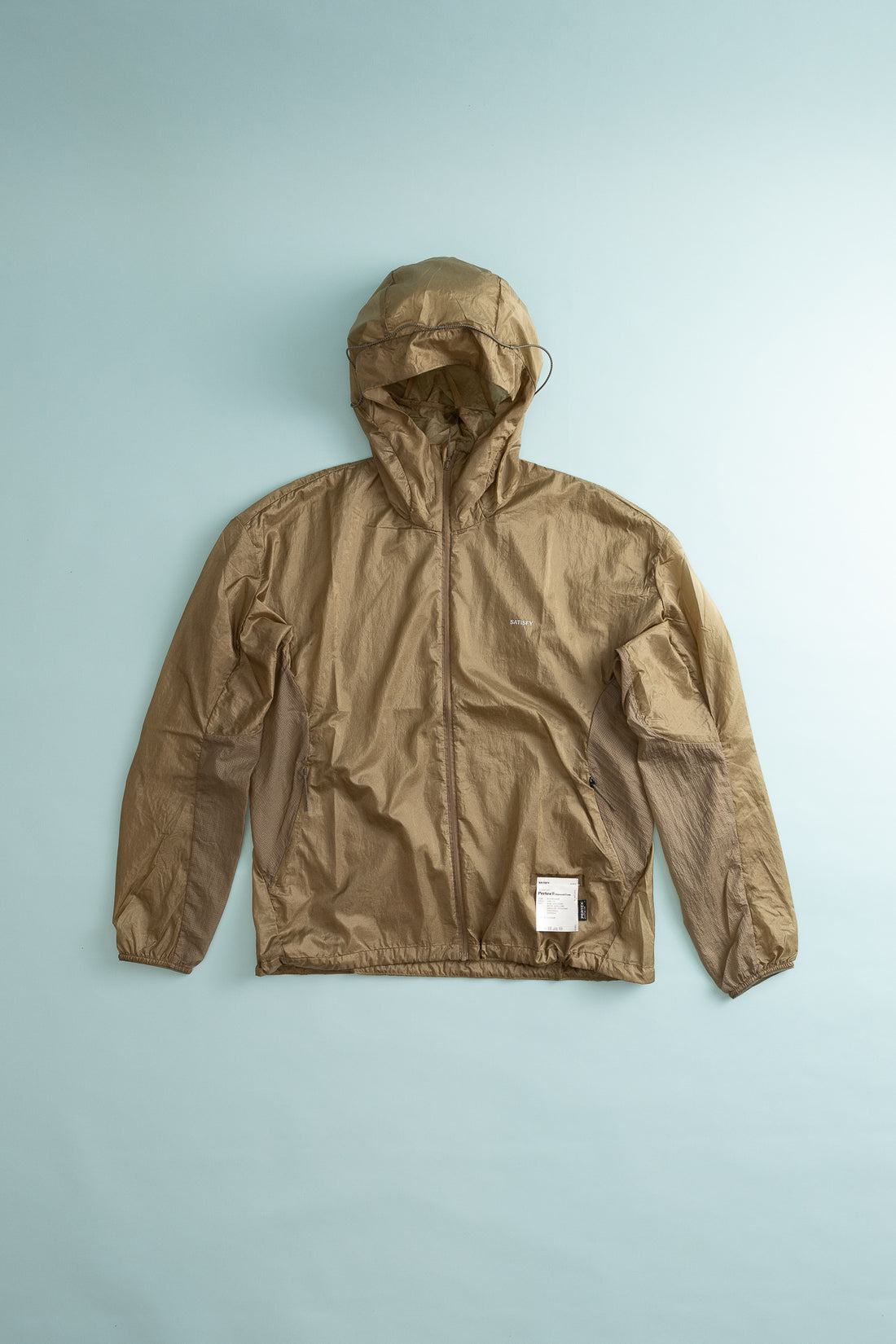Satisfy Women's Pertex® Diamond Fuse Windbreaker in Falcon, view 1.